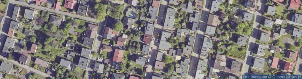 Zdjęcie satelitarne Franciszka Żwirki i Stanisława Wigury ul.