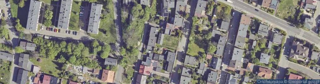 Zdjęcie satelitarne Franciszka Żwirki i Stanisława Wigury ul.