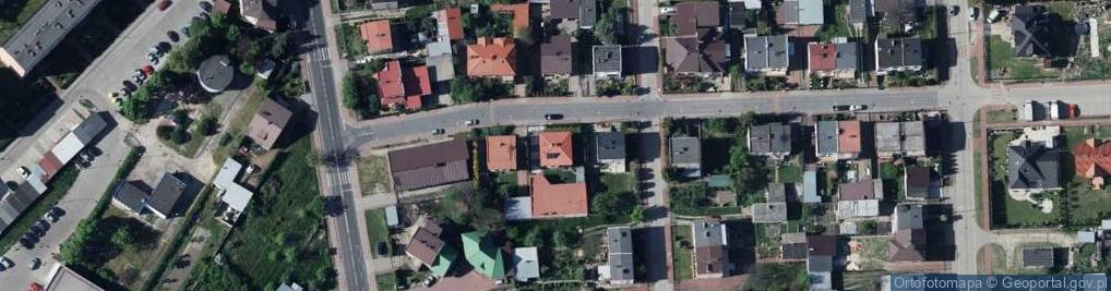 Zdjęcie satelitarne Franciszka Żwirki i Stanisława Wigury ul.