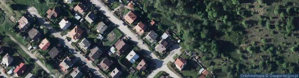 Zdjęcie satelitarne Frycza-Modrzewskiego Andrzeja ul.