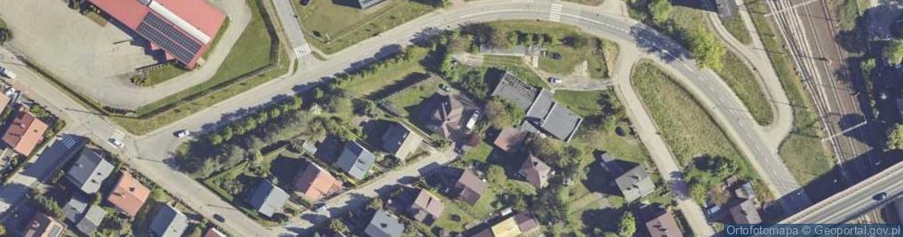 Zdjęcie satelitarne Franciszka Żwirki i Stanisława Wigury ul.