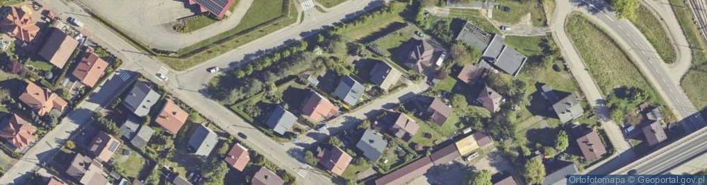 Zdjęcie satelitarne Franciszka Żwirki i Stanisława Wigury ul.