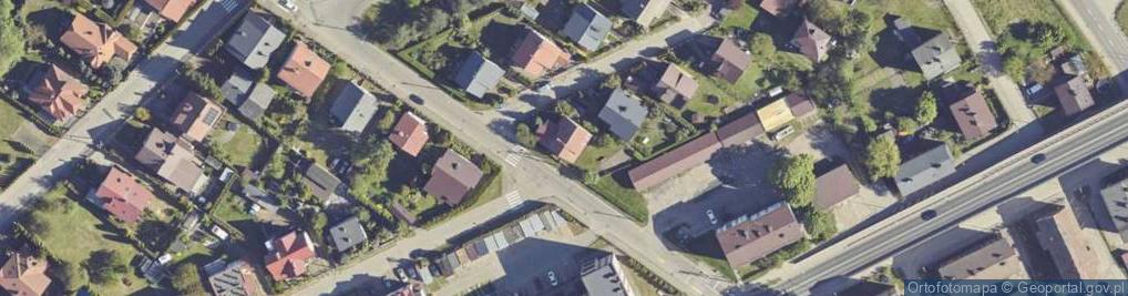 Zdjęcie satelitarne Franciszka Żwirki i Stanisława Wigury ul.