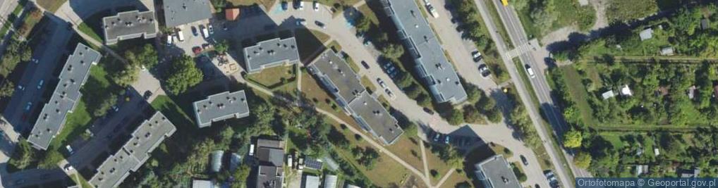 Zdjęcie satelitarne Fromborska ul.