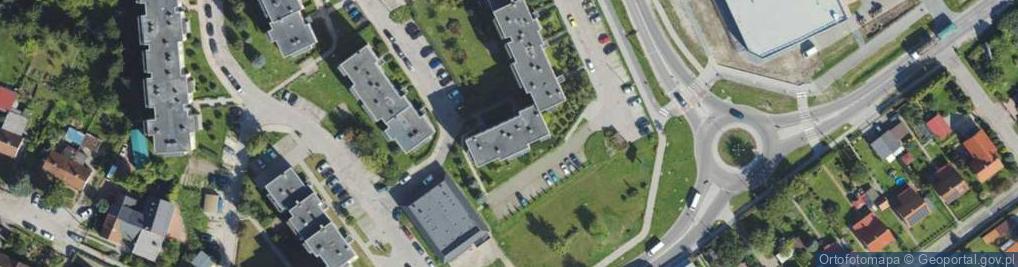 Zdjęcie satelitarne Fromborska ul.