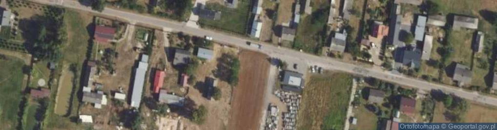 Zdjęcie satelitarne Franciszków ul.
