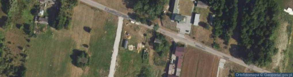 Zdjęcie satelitarne Franciszków ul.