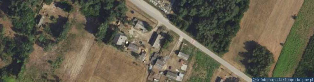 Zdjęcie satelitarne Franciszków ul.