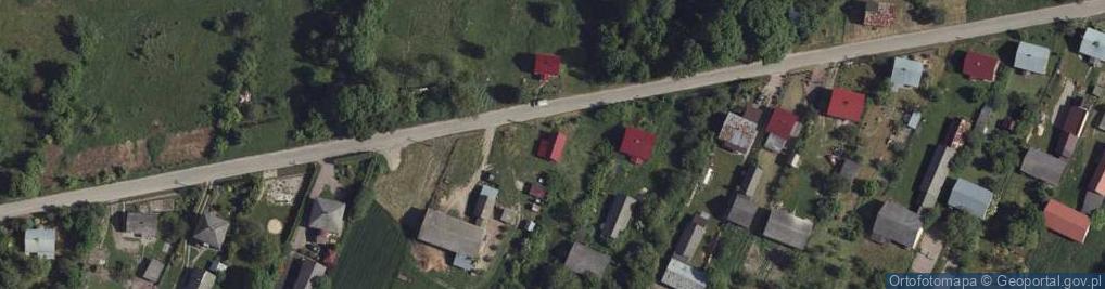 Zdjęcie satelitarne Franciszków ul.