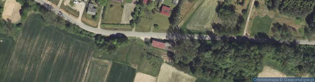 Zdjęcie satelitarne Franciszków ul.