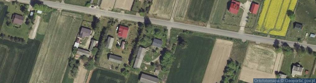 Zdjęcie satelitarne Franciszków ul.