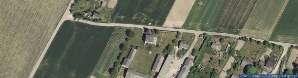 Zdjęcie satelitarne Franciszków ul.