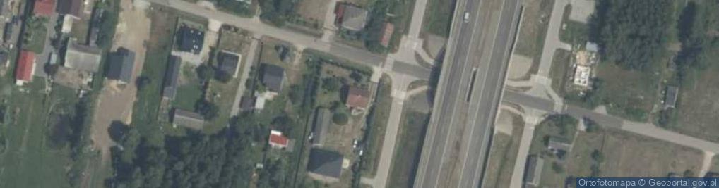 Zdjęcie satelitarne Franciszków ul.
