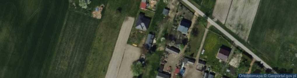 Zdjęcie satelitarne Franciszków ul.