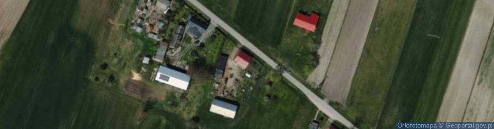 Zdjęcie satelitarne Franciszków ul.