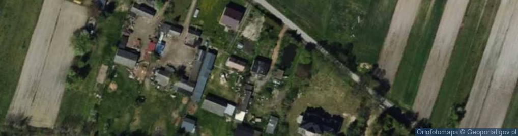 Zdjęcie satelitarne Franciszków ul.