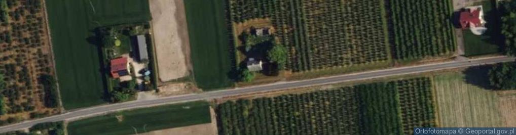 Zdjęcie satelitarne Franciszków ul.