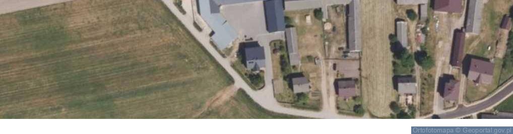 Zdjęcie satelitarne Franki-Dąbrowa ul.