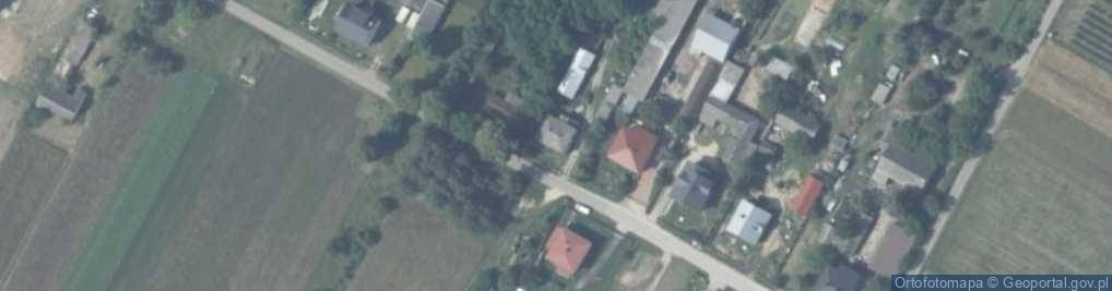 Zdjęcie satelitarne Franków ul.