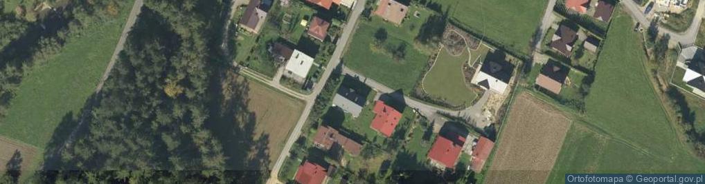 Zdjęcie satelitarne Frycowa ul.