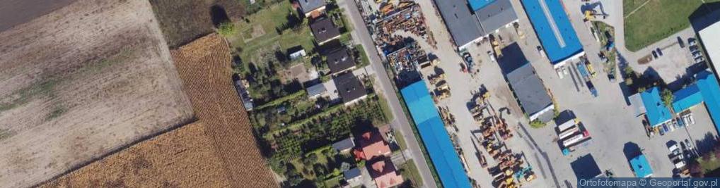 Zdjęcie satelitarne Frydrychowo ul.
