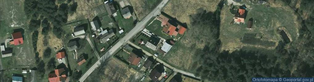 Zdjęcie satelitarne Frywałd ul.