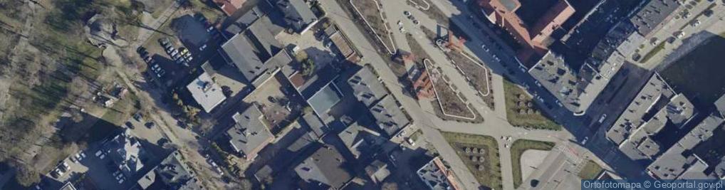 Zdjęcie satelitarne Fredry Aleksandra ul.