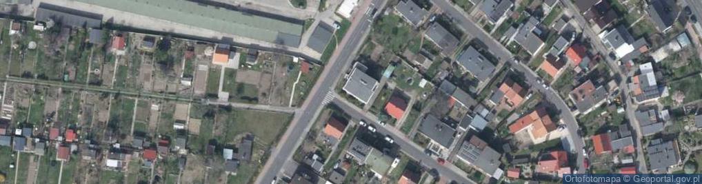 Zdjęcie satelitarne Franciszka Żwirki i Stanisława Wigury ul.