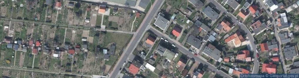 Zdjęcie satelitarne Franciszka Żwirki i Stanisława Wigury ul.