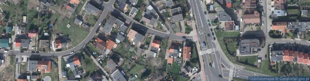 Zdjęcie satelitarne Franciszka Żwirki i Stanisława Wigury ul.