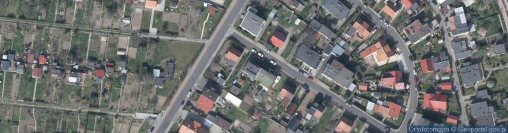 Zdjęcie satelitarne Franciszka Żwirki i Stanisława Wigury ul.