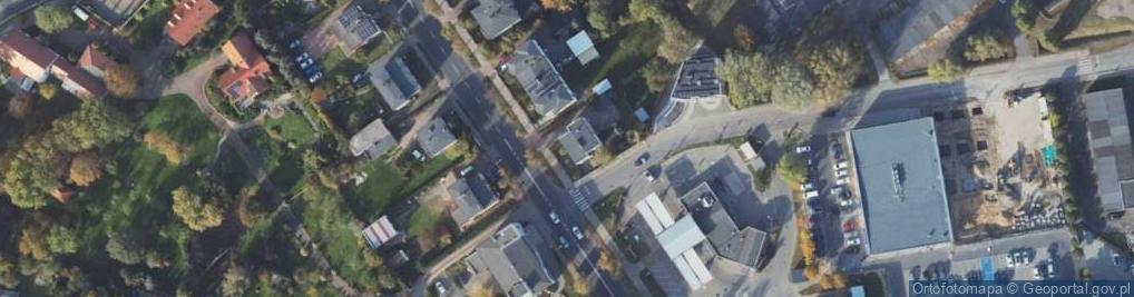 Zdjęcie satelitarne Franciszka Żwirki i Stanisława Wigury ul.