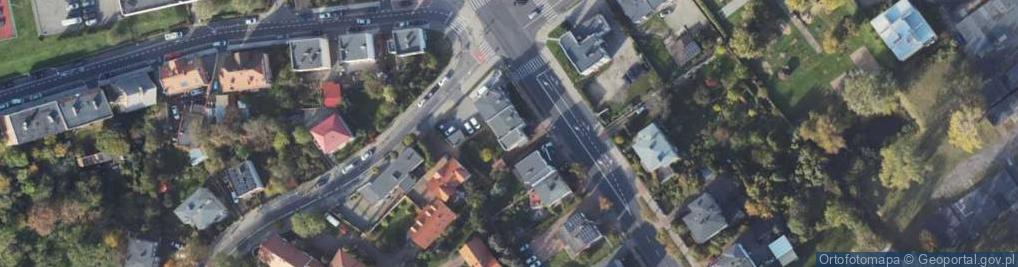 Zdjęcie satelitarne Franciszka Żwirki i Stanisława Wigury ul.