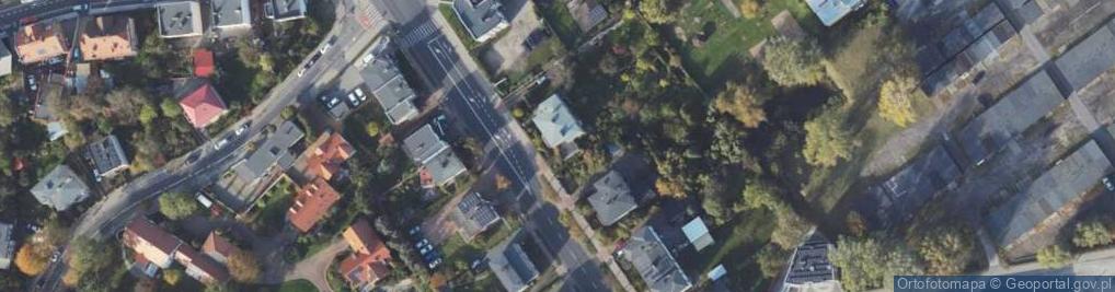 Zdjęcie satelitarne Franciszka Żwirki i Stanisława Wigury ul.