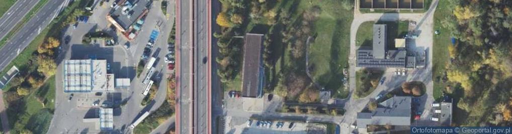 Zdjęcie satelitarne Franciszka Żwirki i Stanisława Wigury ul.