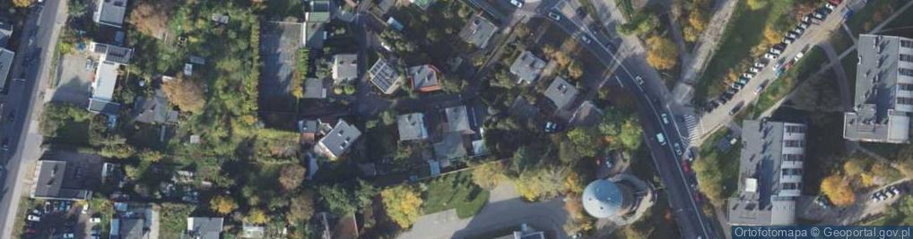 Zdjęcie satelitarne Franciszka Żwirki i Stanisława Wigury ul.