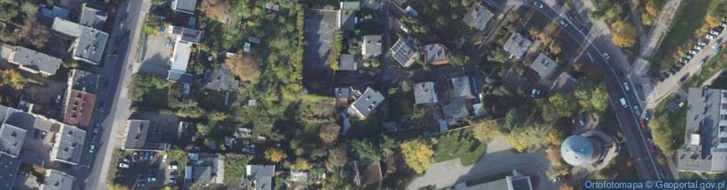 Zdjęcie satelitarne Franciszka Żwirki i Stanisława Wigury ul.