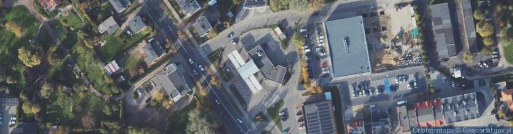 Zdjęcie satelitarne Franciszka Żwirki i Stanisława Wigury ul.