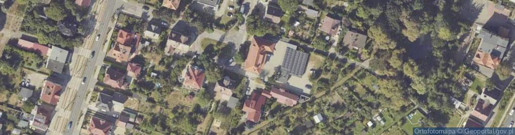 Zdjęcie satelitarne Franciszka Żwirki i Stanisława Wigury ul.
