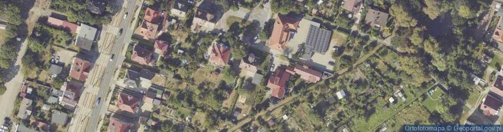 Zdjęcie satelitarne Franciszka Żwirki i Stanisława Wigury ul.