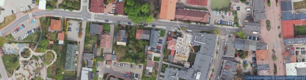 Zdjęcie satelitarne Franciszka Żwirki i Stanisława Wigury ul.