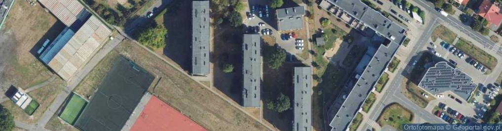 Zdjęcie satelitarne Frycza-Modrzewskiego Andrzeja ul.