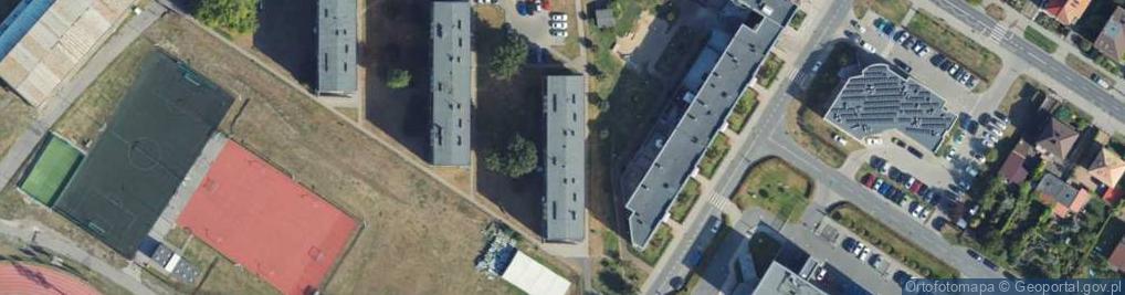 Zdjęcie satelitarne Frycza-Modrzewskiego Andrzeja ul.