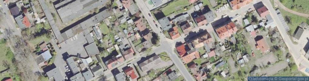 Zdjęcie satelitarne Franciszka Żwirki i Stanisława Wigury ul.