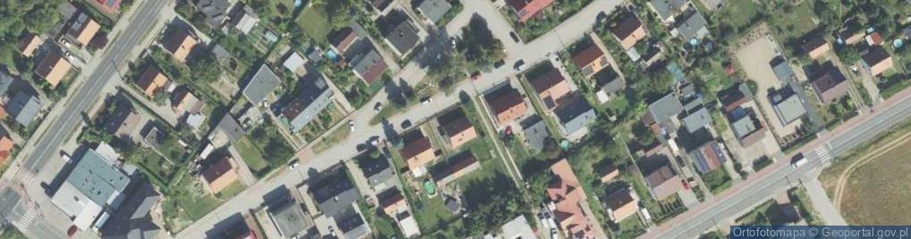 Zdjęcie satelitarne Franciszka Żwirki i Stanisława Wigury ul.