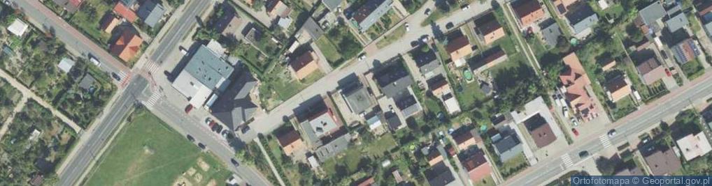 Zdjęcie satelitarne Franciszka Żwirki i Stanisława Wigury ul.