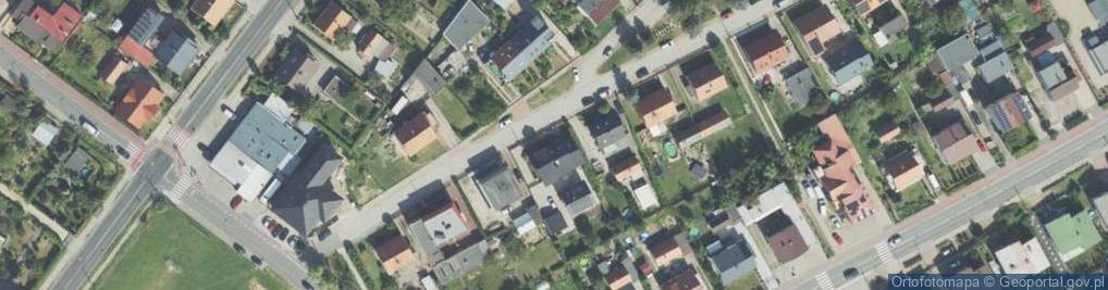 Zdjęcie satelitarne Franciszka Żwirki i Stanisława Wigury ul.