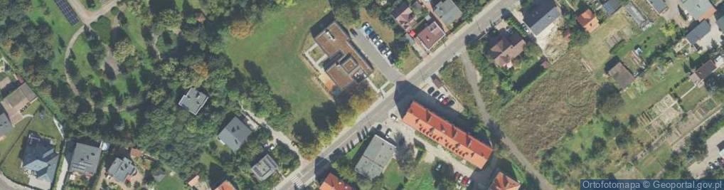 Zdjęcie satelitarne Franciszka Żwirki i Stanisława Wigury ul.