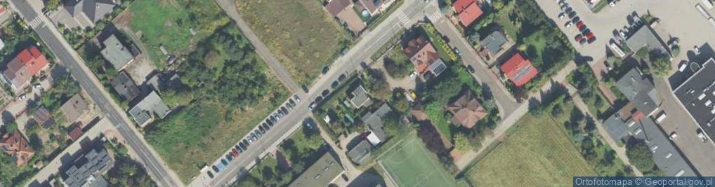 Zdjęcie satelitarne Franciszka Żwirki i Stanisława Wigury ul.