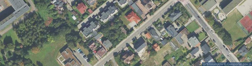Zdjęcie satelitarne Franciszka Żwirki i Stanisława Wigury ul.
